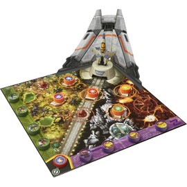 Mattel Games Lightyear Toys Blast-Off Blitz Skill & Action Puck-Flipping Game with Team Play for 2 to 8 Players, Movie Themed, Gift for Kids & Lightyear Fans Ages 8 Years & Up