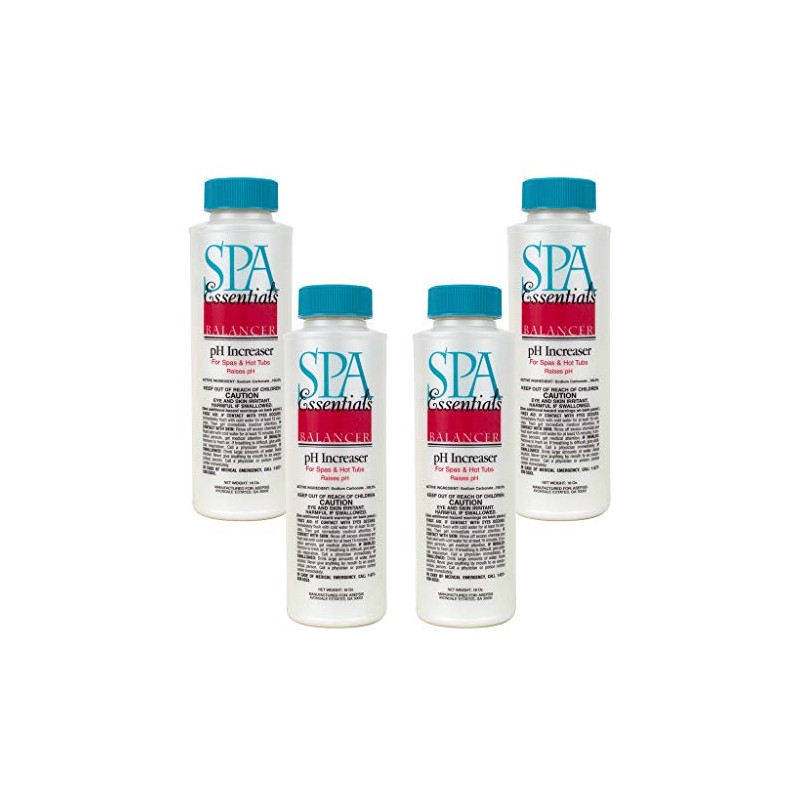 Spa Essentials 32518000-04 pH Increaser, 18-Ounces, 4-Pack