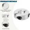 PATIKIL Bore 13mm Double Split Shaft Collar 30mm OD 10mm