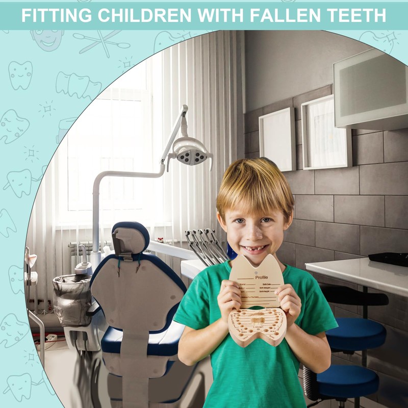 Aolso Tooth Fairy Box, Tooth Keepsake Box, Teeth Fairy Keepsake