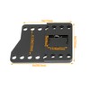 ECOTRIC Universal Snowplow Mount Drop Bracket Lift Heavy Duty Steel