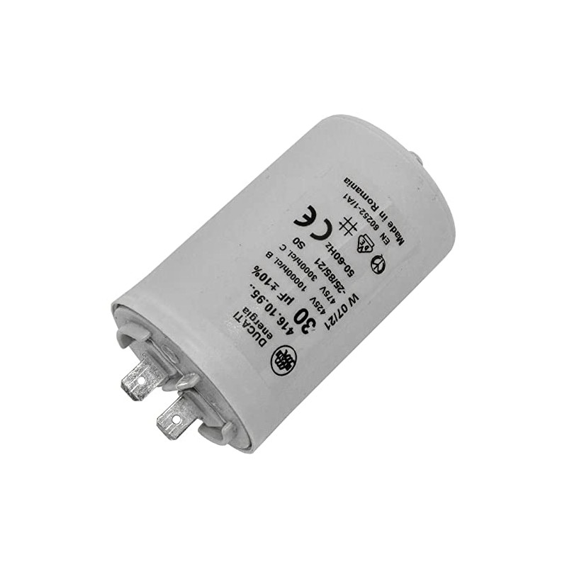 Lumonic Starting Capacitor 416.10.95 A [Including Plug 6.3 x 0.8