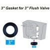 Hibbent Universal Toilet Tank To Bowl Gaskets with 3 Set