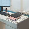 Performore 2 Pack of 11x17 Gold Stackable Wire Desk Trays,