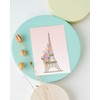 Stonehouse Collection | Floral Eiffel Tower Note Card | Paris