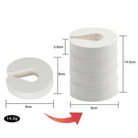 Tonsmile 3CM Door Finger Guards, 5 Pack Thick Foam Child Door Stopper Baby Safety Finger Pinch Guard