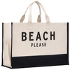 VANESSA ROSELLA Beach Tote Bag XL Oversized Zipper and Inner