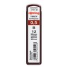 rOtring Hi-Polymer 0.50mm Fine Mechanical Pencil Lead Set B (12