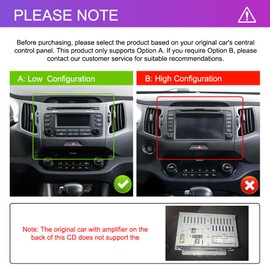 [2+64G] for Kia Sportage 2010-2016 Android 13 Stereo Wireless CarPlay Android Auto, Hikity 9 Inch Touch Screen GPS Navigation Radio with WiFi FM RDS Bluetooth Backup Camera