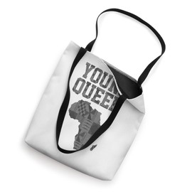 African Queen Art For Girls Women African Print Kente Cloth Tote Bag