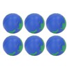 12PCS Globe Soft Ball 63mm Squeezable PU Portable Earth Stress