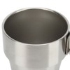 4PCS Camping Double Layer Cups Stainless Steel Food Grade Plastic
