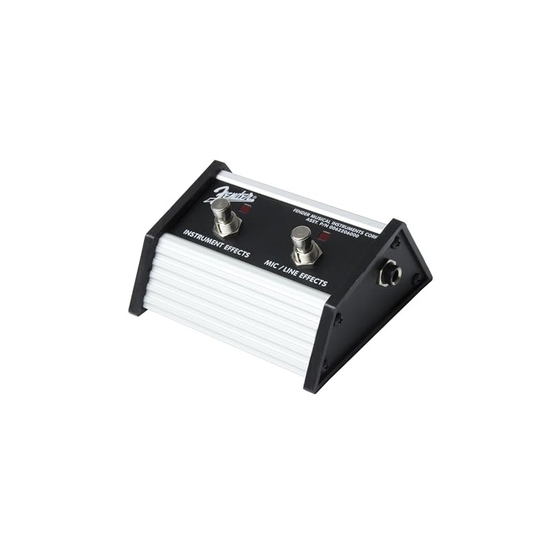 Fender 2-Button Footswitch: Acoustasonic™ Jr. DSP, 1/4" Connector