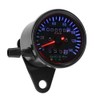 KIMISS 12V Universal Motorcycle Odometer LED Backlight Motorcycle Speedometer Set