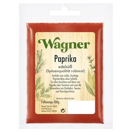 Wagner Gewürze - Paprika Edelsüß Original Brazilian | 100 g in Bag