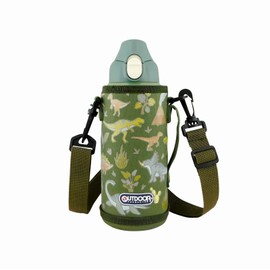 Toa Outdoor Products 314-315 Children's Stainless Steel One-Push Bottle, 23.7 fl oz (700 ml) [Dinosaur] Cold Insulation Only