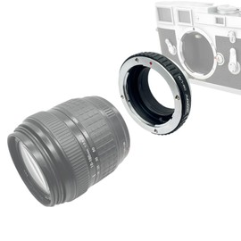 OM-LM Lens Adapter Ring for OM Lens Compatible with LM M1, M2, M3, M4, M5, M6, M7, M8, MP3 Cameras, Minolta CL; GXR; RF & 35 RF.i OM L/M Lens Adapter