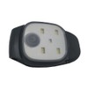 Clip On Flashlight Rechargeable 5 LEDs Hands Free 50 Lumens