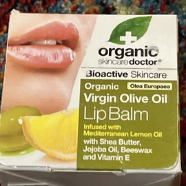 Dr Organic Vitamin E/ Virgin Olive Oil Lip Balm/ Royal Jelly Lip Balm 3 Pk!