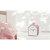 Seiko Clock Alarm Clock Clock Analog Pink 110 x 86