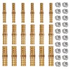 SPEEDWOX 18pcs Barb Splicer Mender Hose Connector Brass Barb Splicer