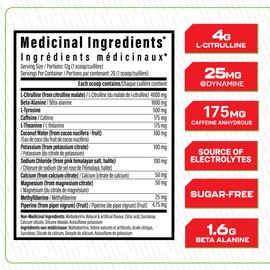 Batch 27 Lite Pre Workout Powder - Clean Energy, Intense Pumps, Strength & Endurance - L Citrulline, Beta Alanine, Caffeine, Dynamine, & Electrolytes - NO Booster - 20 Servings, Cherry Lime Slushie