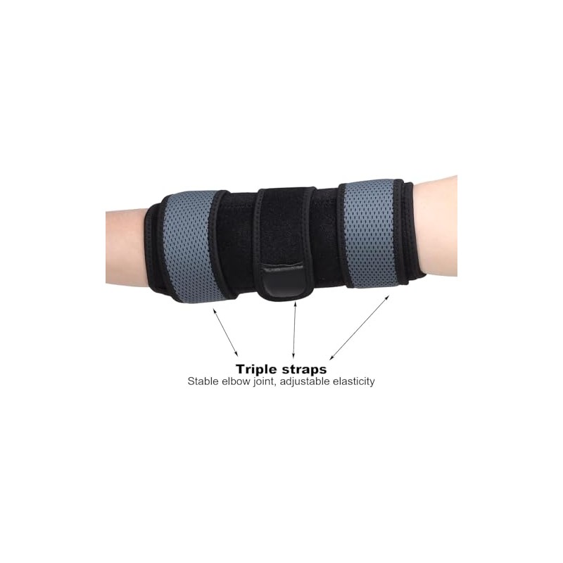 Elbow Support Brace, Dual Aluminium Splint, Cubital Tunnel