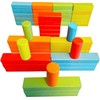 Wooden Bricks 45 Magnetic Building Blocks, Magnetic Building Set consisting
