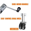ROAD DAWG ATR39002MB-1 Torin Boat Trailer Jack with Dual Wheel: