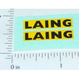 Matchbox Pair Matchbox Kingsize Scammel Crane Truck Stickers MB-K12B