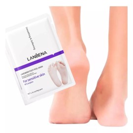 Universo en Linea Mascarilla Exfoliante Pies Lanbena Elimina Piel Muerta 10pzs