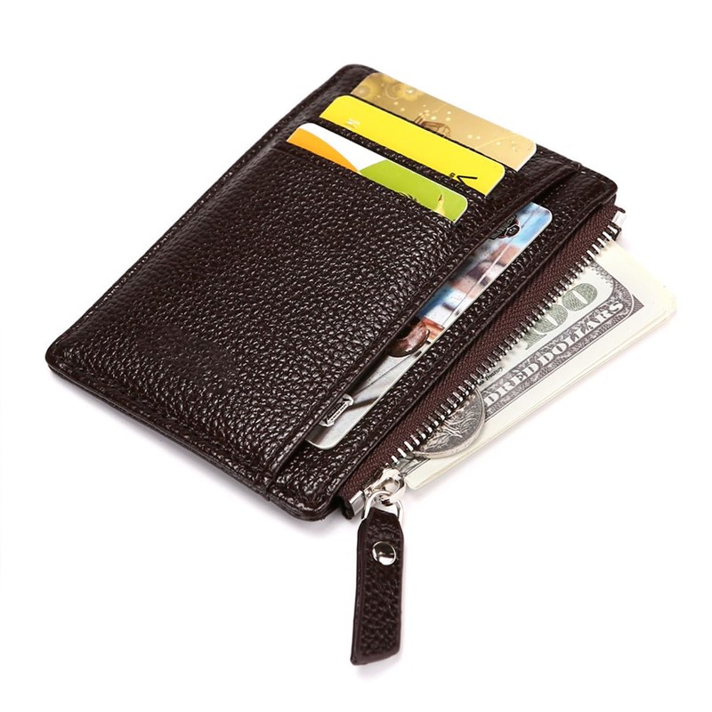RisePlus Slim Wallet with RFID Protection, Card Case, Men's Mini