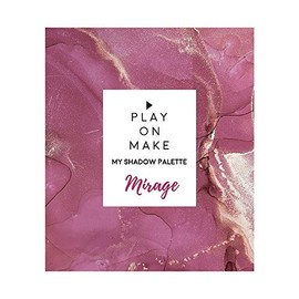 PLAYONMAKE PM-0056 My Shadow Palette, Mirage, Eyeshadow, 0.4 oz (10.8 g) (x 1)