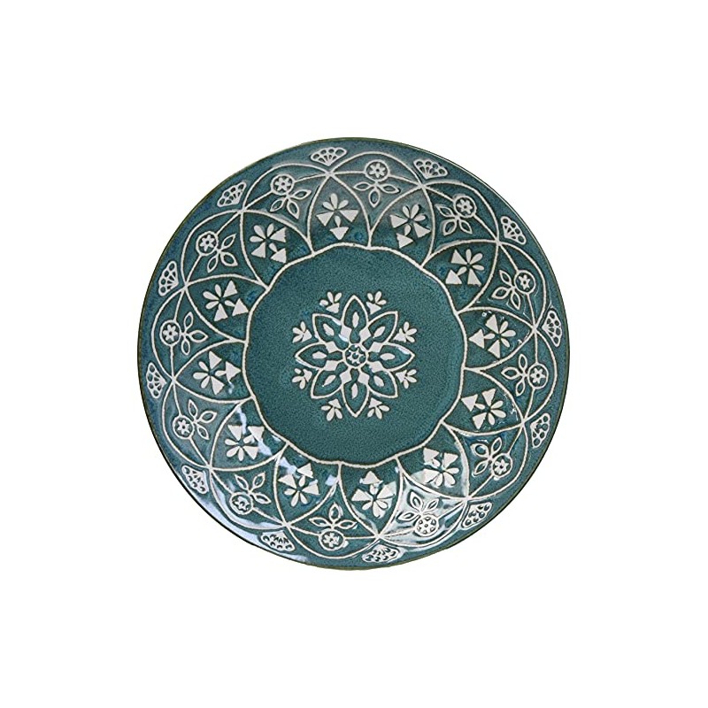 Sugar Land MK20459 Moroccan Plate (L) Diameter 9.4 x 1.6