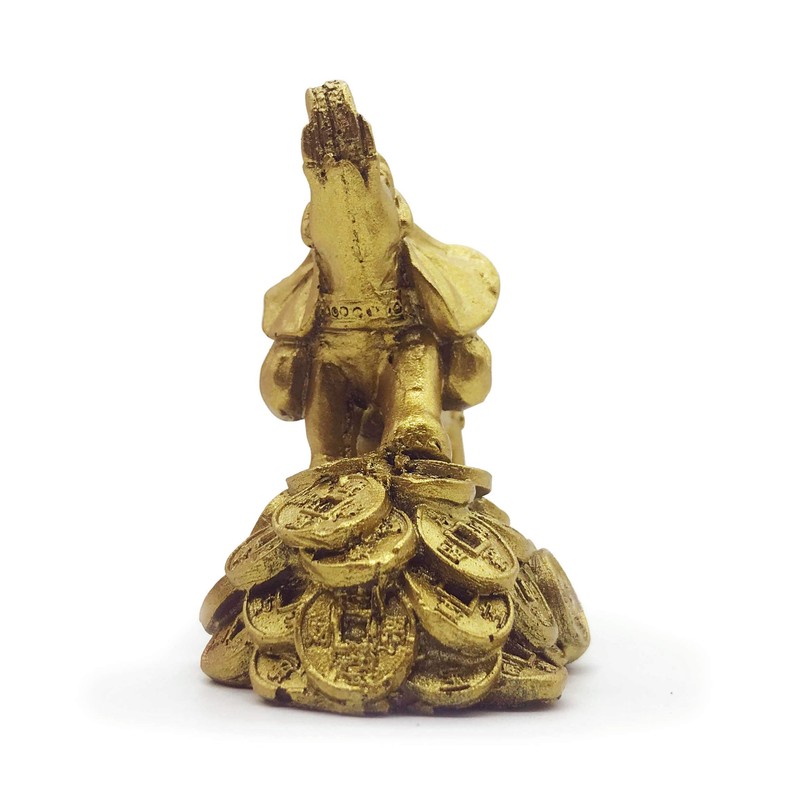 Feng Shui 3" Money Elephant Figurine Wealth Lucky Figurine Gift