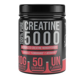 Creatina Monohidratada 100% pura sin sabor 500 grs - 50 Servicios