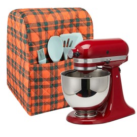 Kitchen Aid - Funda mezcladora de soporte compatible con 6-8 cuartos de galón, mezcladora de soporte Hamilton, cubierta para mezclador de ayuda de cocina, cubiertas de ayuda de cocina para mezclador de soporte. Accesorios de mezclador de ayuda de cocina.