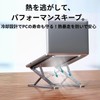 Aqualoach Laptop Stand, Foldable, PC Stand, Aluminum, 2 Tier Height