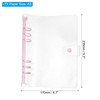 PATIKIL A5 Clear Binder Cover, Soft PVC Loose Leaf Binder