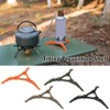 Orange Fuel Canister Stabilizer for Camping Stove Foldable Outdoor Camping
