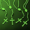 JUXINGDAZYF 17'' luminous in the dark rosary, imported from Italy