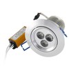 Qtqgoitem 9W 3 x 3W LED Ceiling Recessed Downlight Bulb