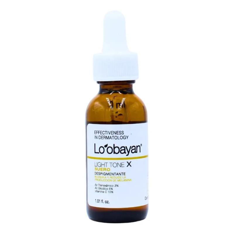 Loobayan Light Tone X Suero Despigmentante 30ml Ácido Tranexámico Vitamina