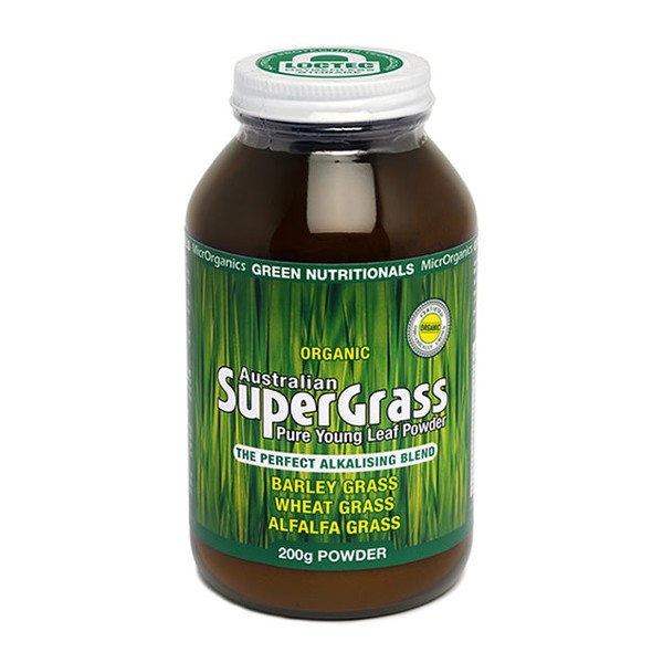 GREEN NUTRITIONALS Organic Supergrass Powder, 200g