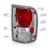 AmeriLite for 1993-1997 Ford Ranger Chrome Euro Replacement Brake Tail