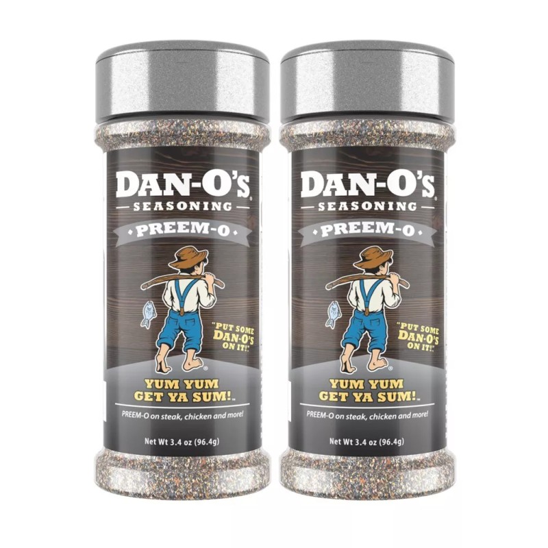 Dan-O's 2 Dan-O's Preem-O Seasoning | New Sealed | 2