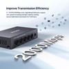Tenda TEG1005M 5 Port Gigabit Switch, Unmanaged Ethernet Switch, Network