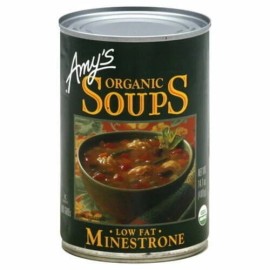 Amy's Kitchen Amy s Organic Soup Low Fat Minestrone 14.1 fl oz Pack of 4