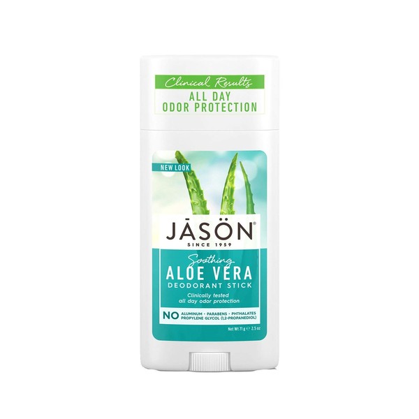 Jason Aloe Vera Stick Deodorant 2.5 Ounce (Pack of 3)