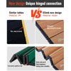 iClimb Ultralight Compact Camping Folding Table with Carry Bag (Nature